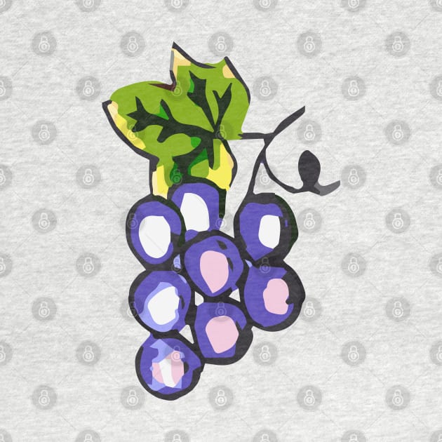 Grapes - purple grapes by Tilila